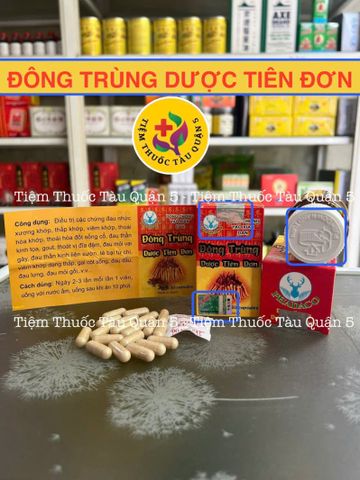 Đông Trùng Hạ Thảo Tiên Đơn 30 Viên - Sản Phẩm Chất Lượng Cao, Hỗ Trợ Sức Khỏe Từ Thiên Nhiên