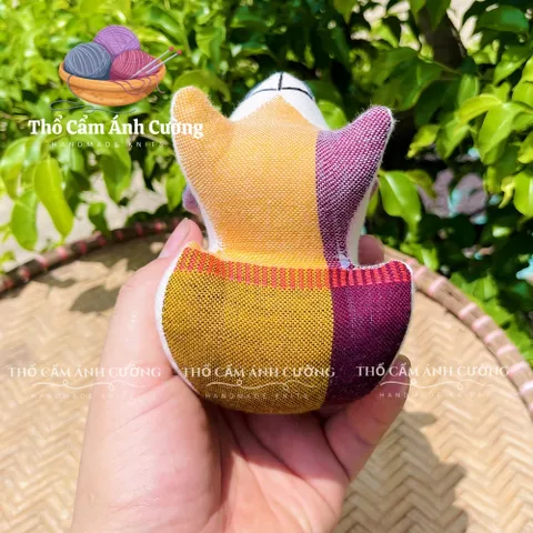 Thú Nhồi Bông Con Chuột Thổ Cẩm Dân Tộc Thái - Quà Tặng Đáng Yêu Cho Bé Yêu, Chất Liệu Vải Thổ Cẩm Mềm Mại