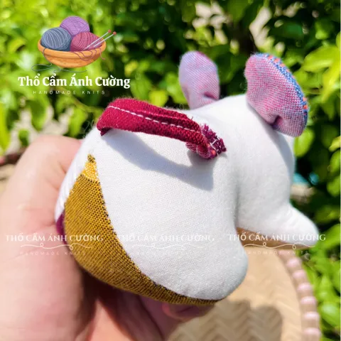 Thú Nhồi Bông Con Chuột Thổ Cẩm Dân Tộc Thái - Quà Tặng Đáng Yêu Cho Bé Yêu, Chất Liệu Vải Thổ Cẩm Mềm Mại