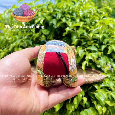 Thú Nhồi Bông Chú Voi Con Thổ Cẩm Dân Tộc Thái - Đồ Chơi Dễ Thương Cho Bé, Quà Tặng Ý Nghĩa Thông Minh