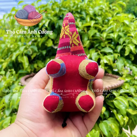 Thú Nhồi Bông Chú Voi Con Thổ Cẩm Dân Tộc Thái - Đồ Chơi Dễ Thương Cho Bé, Quà Tặng Ý Nghĩa Thông Minh
