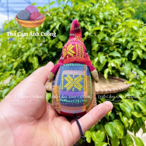Thú Nhồi Bông Chú Voi Con Thổ Cẩm Dân Tộc Thái - Đồ Chơi Dễ Thương Cho Bé, Quà Tặng Ý Nghĩa Thông Minh