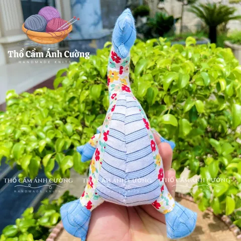 Thú Nhồi Bông Rồng Mắt Lồi Dễ Thương - Đồ Chơi Trẻ Em Chất Liệu Vải Hoa Nhỏ Gọn, Bảo Hành 1 Đổi 1 Tại Thổ Cẩm Ánh Cường