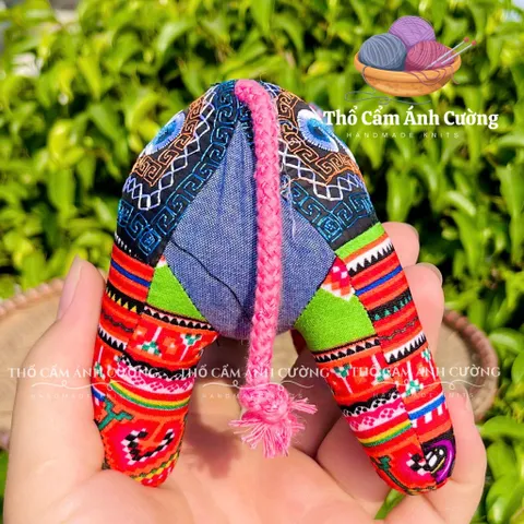Thú Nhồi Bông Con Hổ Thổ Cẩm Sapa - Gấu Bông Mềm Mại, Quà Tặng Ý Nghĩa Dành Cho Trẻ Em, Chất Liệu An Toàn