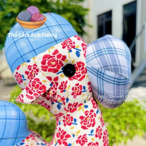 Thú Nhồi Bông Chú Lạc Đà Ngọt Ngào - Đồ Chơi Trẻ Em Chất Liệu Vải Hoa Mềm Mại, Quà Tặng Ý Nghĩa Từ Thổ Cẩm Ánh Cường