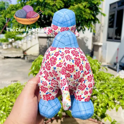 Thú Nhồi Bông Chú Lạc Đà Ngọt Ngào - Đồ Chơi Trẻ Em Chất Liệu Vải Hoa Mềm Mại, Quà Tặng Ý Nghĩa Từ Thổ Cẩm Ánh Cường