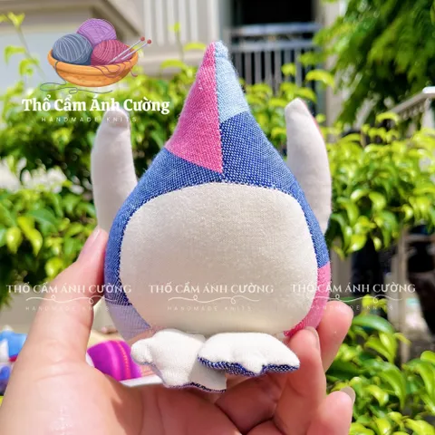 Thú Nhồi Bông Chim Cánh Cụt Dân Tộc Thái - Đồ Chơi Trẻ Em Vải Thổ Cẩm Siêu Dễ Thương, Quà Tặng Ý Nghĩa cho Bé Yêu
