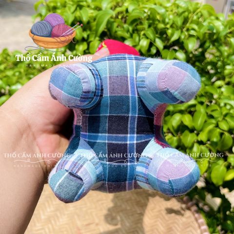 Thú Nhồi Bông Hiêu Cao Cổ Đầu To Dễ Thương - Đồ Chơi Thổ Cẩm Dân Tộc Thái - Quà Tặng Ý Nghĩa Cho Bé Yêu