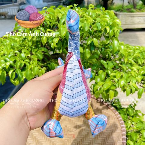 Thú Nhồi Bông Con Rồng Mắt Lồi Dễ Thương Thổ Cẩm Dân Tộc Thái - Quà Tặng Ý Nghĩa Cho Bé Yêu
