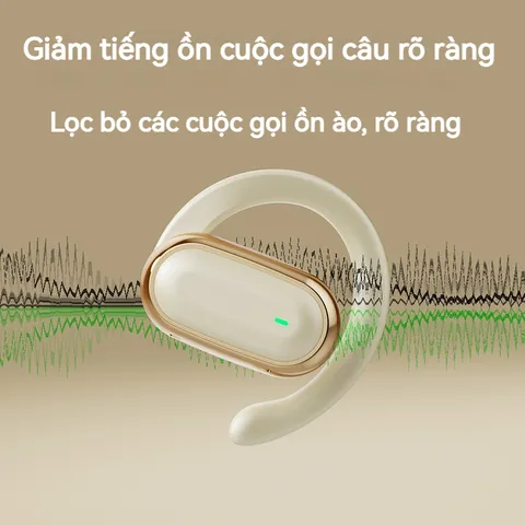 Tai nghe Bluetooth V5.3 không dây X98 - Tai nghe thể thao chống ồn, màn hình LED, nhẹ 8g, âm thanh trong trẻo, thoải mái sử dụng lâu dài
