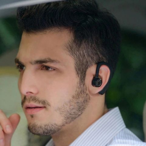 Tai Nghe Bluetooth Không Dây V9 - Mic Khử Tiếng Ồn, Pin Trâu, Âm Thanh Stereo, Thiết Kế Thể Thao Dành Cho Lái Xe Và Kinh Doanh