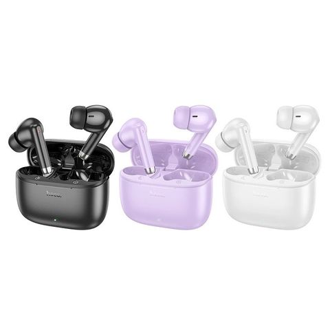 Tai Nghe Bluetooth Hoco EQ2 TWS V5.3 - Tai Nghe Không Dây Có Mic, Nghe Nhạc 7 Giờ, Thiết Kế Sang Trọng, Hỗ Trợ Siri