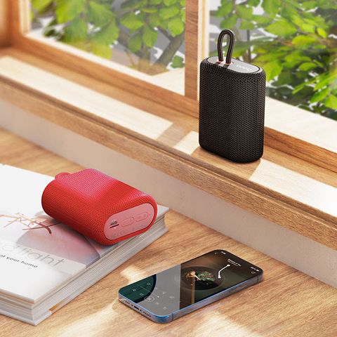 Loa Bluetooth Không Dây Hoco BS47 Mini - Âm Thanh Hay, Kết Nối USB, Thẻ Nhớ, Thời Gian Nghe 5 Giờ - Tiện Dụng Cho Đi Du Lịch