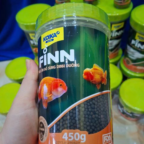 Cám Dinh Dưỡng Viên KOIKA FINN Cho Cá Vàng - 43% Protein, Probiotics Tăng Cường Sức Khỏe & Màu Sắc Rực Rỡ