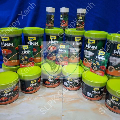 Cám Viên Dinh Dưỡng KOIKA FINN - Thức Ăn Bổ Sung Cho Cá Chép, Giàu Protein và Probiotics, Cải Thiện Sức Khỏe và Màu Sắc Cá