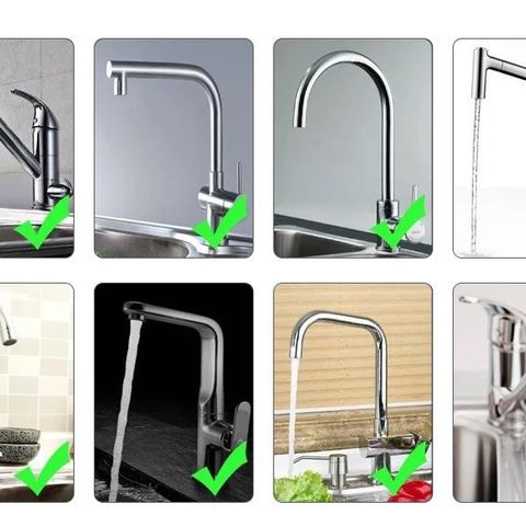 Đầu Vòi Nước Xoay 360 Độ - Dây Inox 2 Chế Độ Tiết Kiệm Nước, Thiết Bị Bếp Đa Năng Tiện Lợi, Lắp Đặt Dễ Dàng