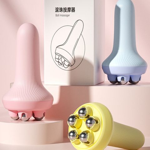 Dụng Cụ Massage Thư Giãn Cơ Bụng 360 Độ - Thiết Bị Massage Đa Chức Năng Giúp Giảm Mỏi Cơ Chân, Eo, Cổ, Tay