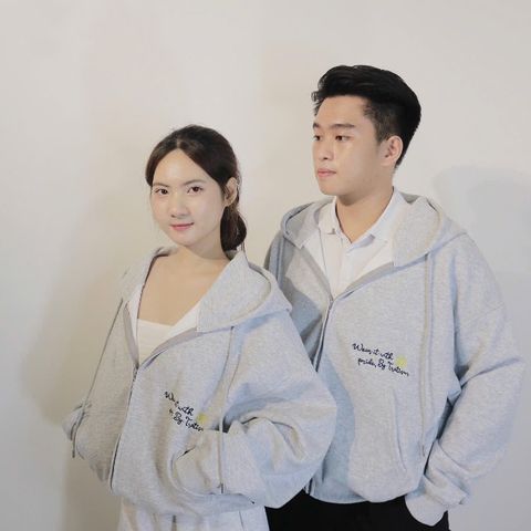 Áo Khoác Boxy Hoodie Zip Nỉ 2 Da Cotton PRIDE Unisex - Form Rộng, Túi Nón, Chống Nắng Tốt, Thời Trang Dạo Phố, Phong Cách Hiện Đại
