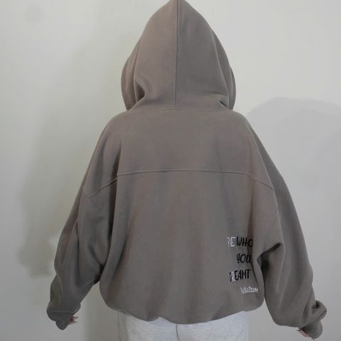 Áo Khoác Hoodie Zip Unisex Boxy Cotton Nỉ 320GSM - Chống Nắng Tốt, Thiết Kế Thời Trang, Dễ Phối Đồ, 4 Mùa, Màu Xanh Navi, Nâu Mocha