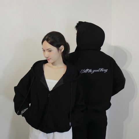 Áo Khoác Hoodie Zip Cotton Nỉ 2 Da Unisex Boxy - Chống Nắng Tốt, Form Rộng Thoải Mái, Nhiều Màu Sắc, Dành Cho Nam Nữ