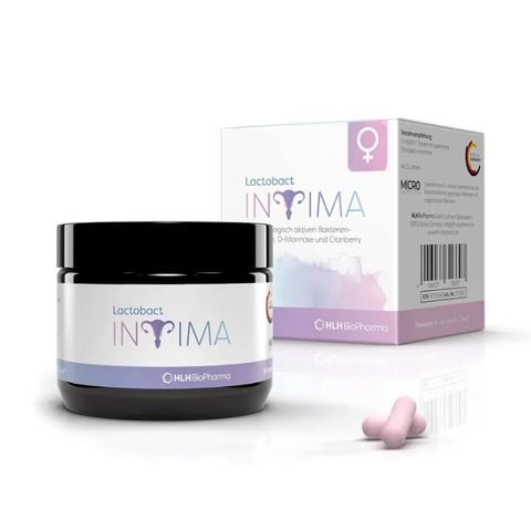 Men vi sinh nữ Lactobact Intima Đức 30viên/60viên - Hỗ trợ cân bằng vi sinh vùng kín, ngừa viêm nhiễm phụ khoa