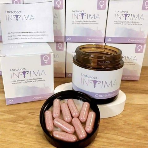Men vi sinh nữ Lactobact Intima Đức 30viên/60viên - Hỗ trợ cân bằng vi sinh vùng kín, ngừa viêm nhiễm phụ khoa
