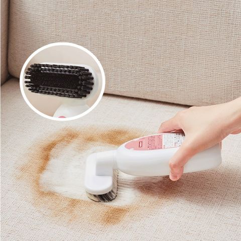 Chai Giặt Khô Sofa 300ml Kèm Bàn Chải - Dụng Cụ Vệ Sinh Ghế Da, Ghế Nỉ, Nội Thất Ô Tô Hiệu Quả, Dễ Sử Dụng