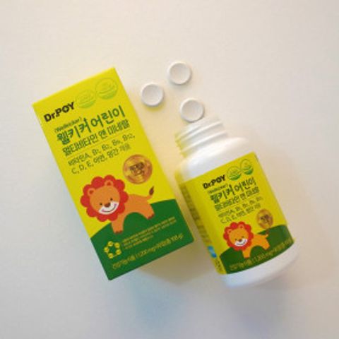 Vitamin tổng hợp & khoáng chất Dr.Poy Wellkicker 90 viên - Bổ sung Vitamin A và khoáng chất cho sức khỏe tối ưu