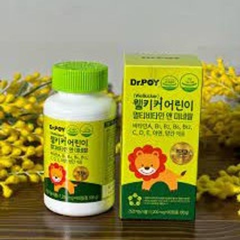Vitamin tổng hợp & khoáng chất Dr.Poy Wellkicker 90 viên - Bổ sung Vitamin A và khoáng chất cho sức khỏe tối ưu