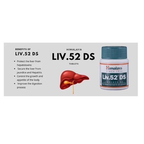 Viên Uống Giải Độc Gan Himalaya Liv.52 DS 60 Viên - Tăng Cường Chức Năng Gan và Sức Đề Kháng, Hỗ Trợ Tiêu Hóa