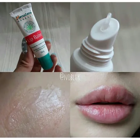Son Dưỡng Môi Himalaya Lip Balm 10g Chiết Xuất Cà Rốt - Dưỡng Ẩm, Làm Hồng Môi An Toàn Cho Mọi Loại Da