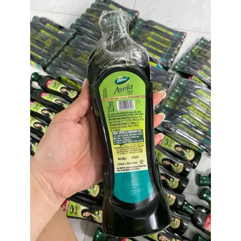 Tinh Dầu Ủ Dưỡng Tóc Amla Hair Oil Dabur Ấn Độ - Chiết Xuất Từ 14 Thảo Mộc, Giúp Tóc Dày, Mượt, Bóng Đẹp, Dành Cho Nam Và Nữ