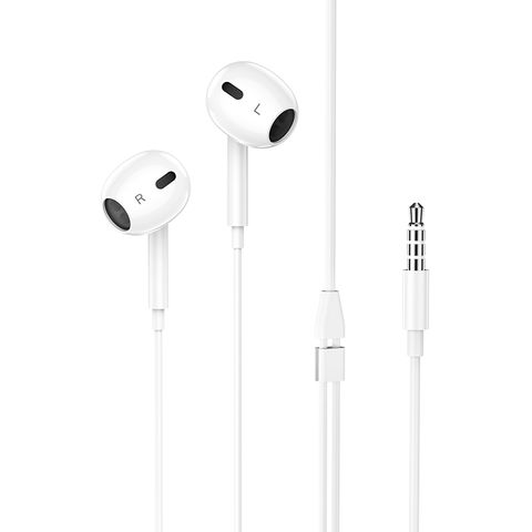 Tai Nghe Có Dây Hoco H17 - Tai Nghe Âm Thanh Vòm 6D Có Mic chất lượng cao, jack 3.5mm, trải nghiệm âm nhạc tuyệt vời