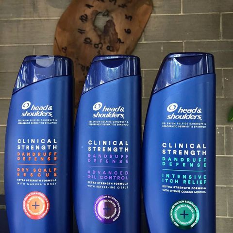 Dầu Gội Head & Shoulders Clinical Strength 400ml - Kiểm Soát Dầu, Chống Gàu, Hàng Mỹ - Phù Hợp Tóc Dầu và Da Đầu Nhờn