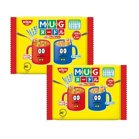 Mì Mug Ramen Nissin 94g - Bữa ăn nhanh gọn, dinh dưỡng, tiện lợi, vị đậm đà, an toàn cho sức khỏe (4 gói nhỏ)