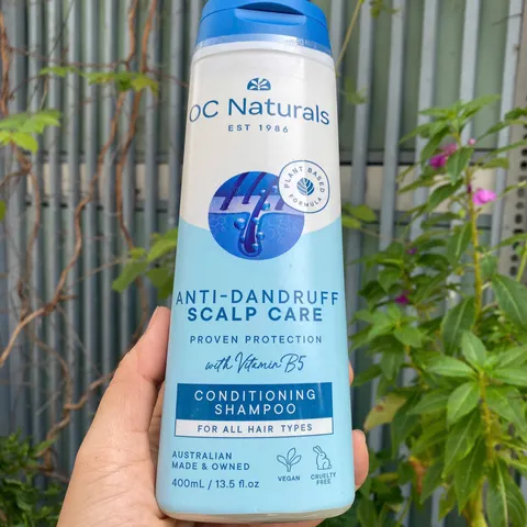 Dầu Gội Xả OC Naturals 400ml - Giải Quyết Gàu Hiệu Quả, Dưỡng Tóc Khỏe Mượt, Phù Hợp Cho Mọi Loại Tóc