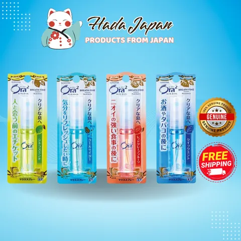 Xịt Thơm Miệng Sunstar Ora² Me 6ml - Hơi Thở Thơm Mát, Khử Mùi Hôi Miệng Nhanh Chóng, Tiện Dụng Mang Theo Nhật Bản