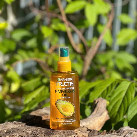 Dầu Dưỡng Tóc Garnier Fructis Triple Nutrition Marvelous Oil 150ml - Phục Hồi Tóc Hư Tổn, Không Chứa Parabens, Hương Thơm Tự Nhiên