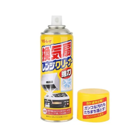 Xịt Khử Mảng Bám Dầu Mỡ Rinrei 330ml - Làm Sạch Nhanh, An Toàn Cho Bếp, Diệt Khuẩn, Khử Mùi Hiệu Quả