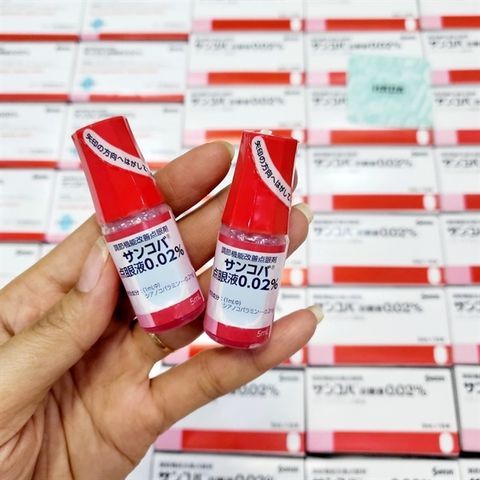 Nước Mắt Nhân Tạo Santen Nhật Bản - Dưỡng Ẩm Mắt Khô, Mỏi, Không Chất Bảo Quản - loại nhập khẩu nội địa Nhật Bản