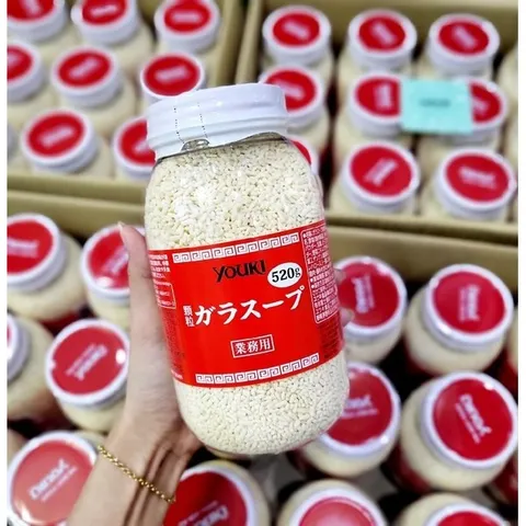 Hạt Nêm Youki Nhật Bản 500g - Gia Vị Ngọt Tự Nhiên, Tăng Hương Vị Cho Món Ăn Đậm Đà Chuẩn Vị Nhật!