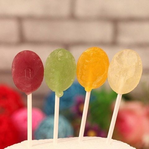 Kẹo mút Fujiya trái cây 20 cái 128g - Que kẹo giấy an toàn cho trẻ, vị cam, dâu, nho, dưa lưới, bổ sung polyphenol chống oxi hóa