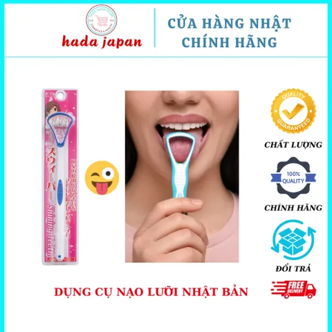 Dụng Cụ Nạo Lưỡi Nhật Bản – Giúp Hơi Thở Thơm Mát, Ngăn Ngừa Vi Khuẩn & Cải Thiện Vị Giác