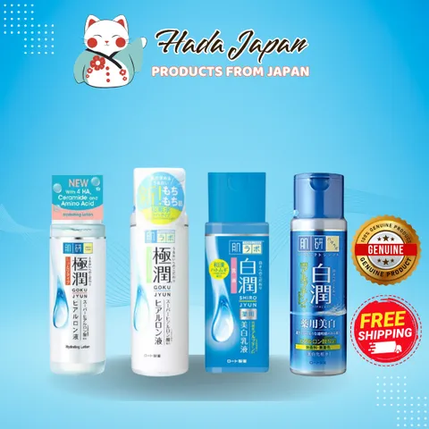 Nước Hoa Hồng Hada Labo Gokujyun – Lotion Cấp Ẩm Cho Da Nhạy Cảm, Mịn Màng Tự Nhiên, Xuất Xứ Nhật Bản