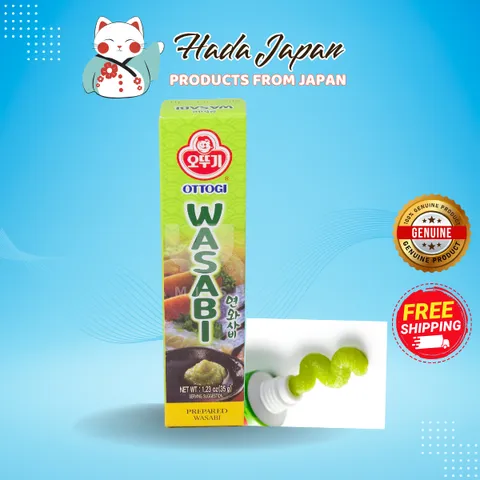 Mù Tạt Wasabi Ottogi 35G - Gia Vị Chấm Hải Sản Ngon Đậm Đà - Xuất Xứ Hàn Quốc, Hương Vị Tươi Mát