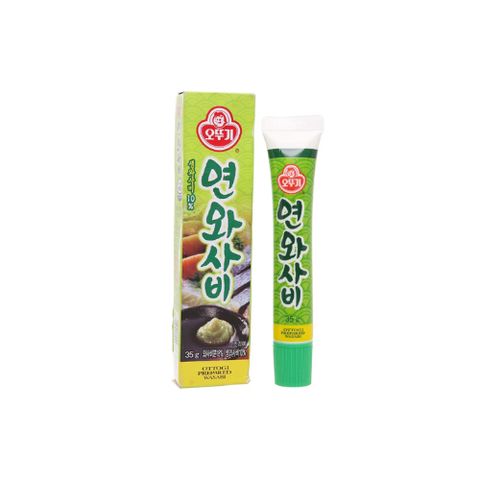 Mù Tạt Wasabi Ottogi 35G - Gia Vị Chấm Hải Sản Ngon Đậm Đà - Xuất Xứ Hàn Quốc, Hương Vị Tươi Mát