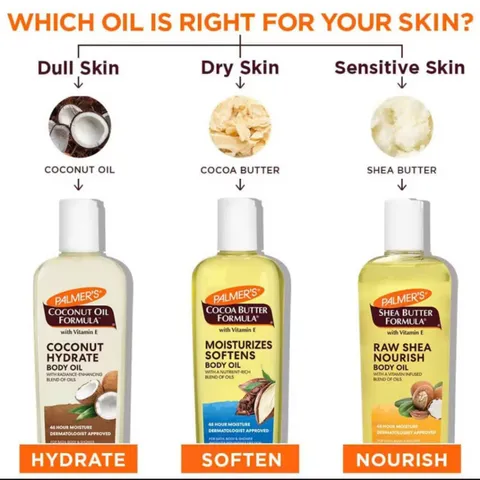 DẦU DƯỠNG THỂ BODY - Dầu dừa dưỡng ẩm cơ thể Palmer's Coconut Oil Formula Body Oil 150ml