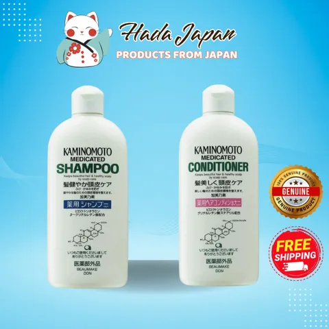 Dầu Gội Kích Thích Mọc Tóc Kaminomoto 300ml - Chống Gàu, Ngứa, Tăng Cường Sức Khỏe Tóc từ Nhật Bản