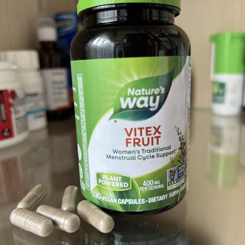 Viên uống Nature's Way Vitiex - Hỗ trợ cân bằng nội tiết tố nữ, điều hòa kinh nguyệt, tăng cường sức khỏe phụ nữ - 100 viên Vegan