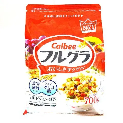 Ngũ Cốc Trái Cây Calbee Nhật Bản - Bữa Sáng Dinh Dưỡng Giàu Chất Xơ, Phù Hợp Cho Cả Gia Đình, Tiện Lợi Và Ngon Miệng
